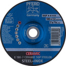 PFERD Navrondeller E 180-7 CERAMIC SGP STEELOX