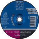 PFERD Navrondeller E 230-4,1 ZIRKON SG CAST+STEEL