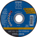 PFERD Kapskivor EHT 115-2,4 PSF STEELOX