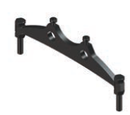 Ring track support with magnets