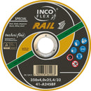 Kapskiva RAIL 41-350x4,0x32-A24SBF-100-RAIL-SPEC. /10
